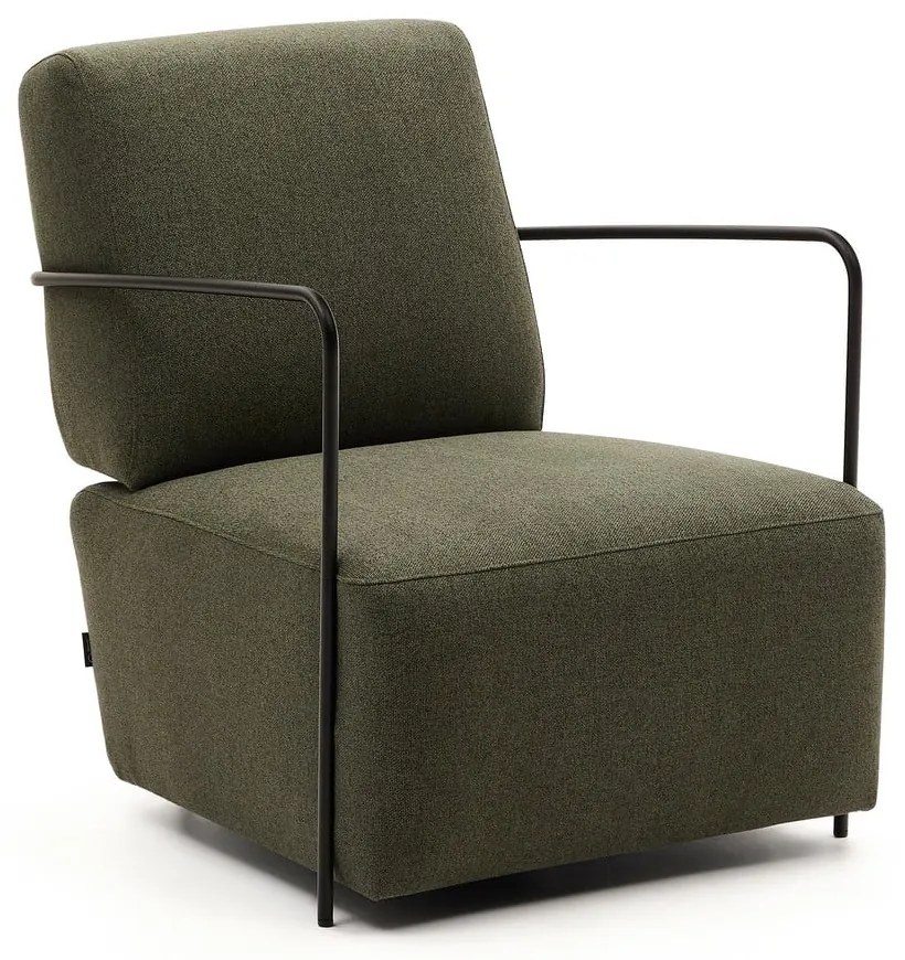 Zöld fotel Gamer – Kave Home