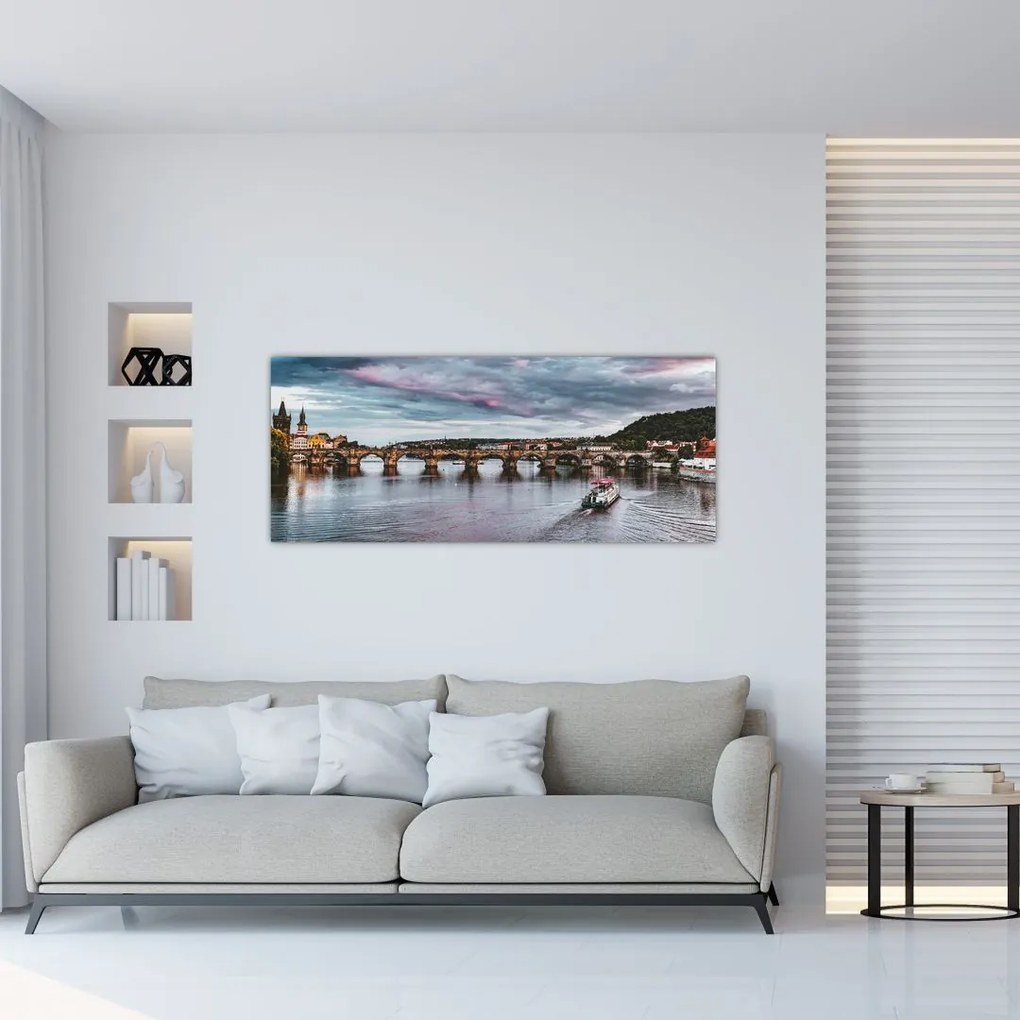 Vltava képe (120x50 cm)