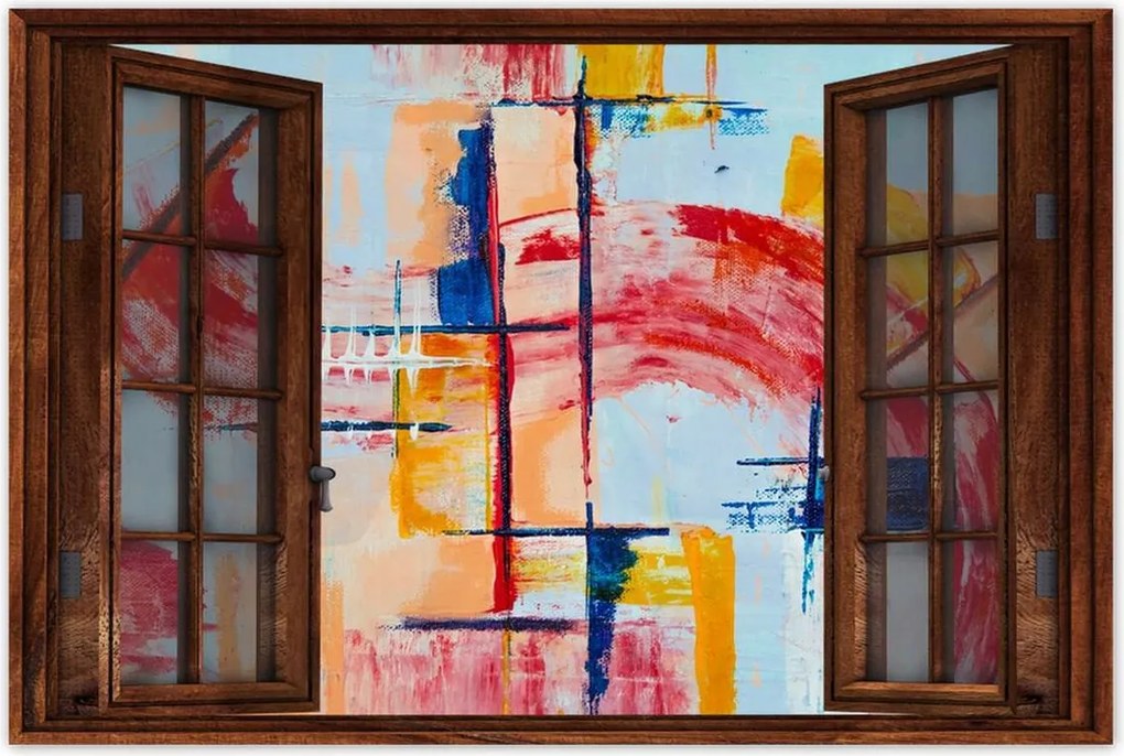 Poszterek 60x40 Absztrakt Főnix