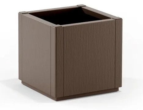 STEFANPLAST Virágcserép ETHICA téglalap alakú, világosszürke