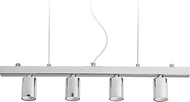 RENDL RALLONG IV függeszték alap króm 230V LED E27 4x15W