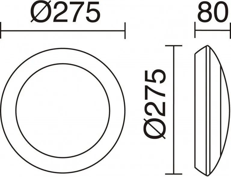 NOVOLUX 559B-G31X1A-01 PIRO Modern Kültéri Mennyezeti Lámpa Fehér GX53 IP66