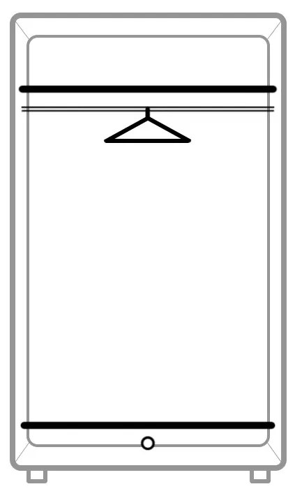 Gardrób Infinity 01 (Fehér kőris). 788424