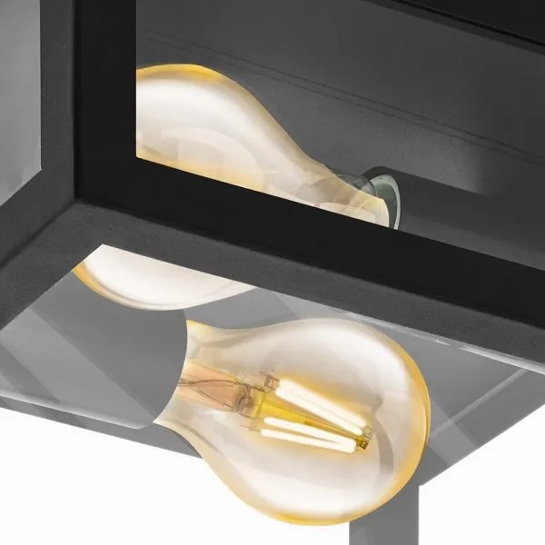 Eglo 99122 - AMEZOLA fürdőszobai mennyezeti lámpa 2xE27/40W/230V IP44