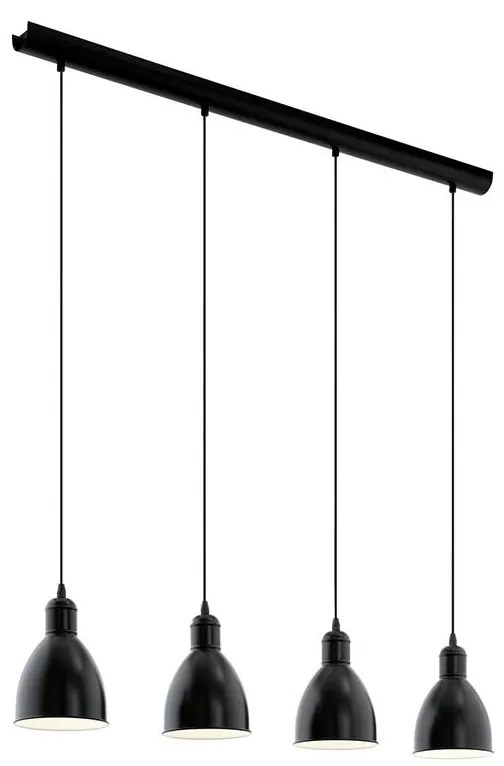 Eglo 49466 - Csillár PRIDDY 4xE27/60W/230V