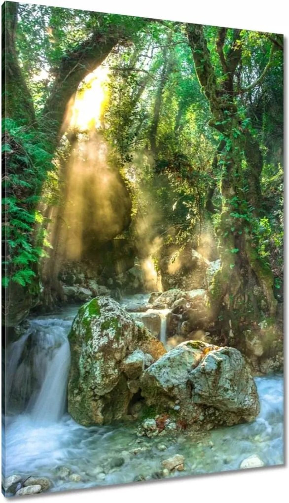 Festmények 80x120 Vízesés Tájkép