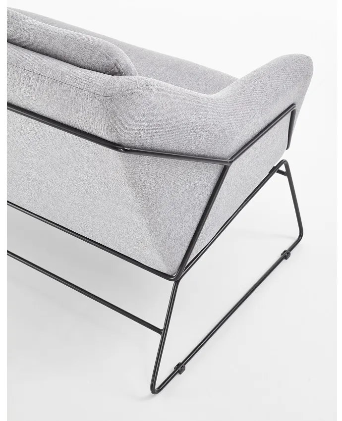 Kétüléses Soft II XL, szürke / fekete