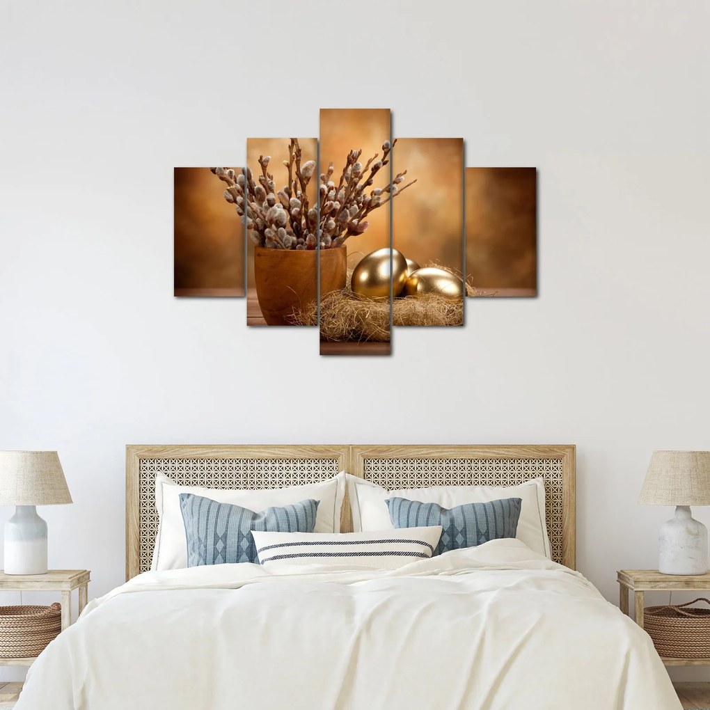 Tojás és a macska képe (150x105 cm)