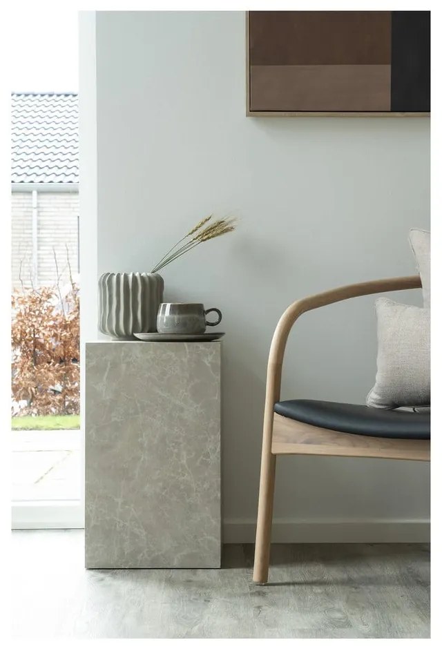 Szürke agyagkerámia bögre szett 4 db-os 500 ml Selma – House Nordic