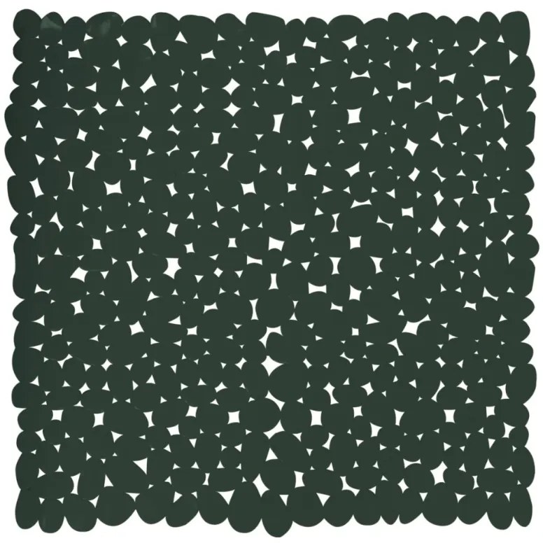 Spirella GALETS csúszásgátló zuhanytálca,sötétzöld, 53 x 53 cm