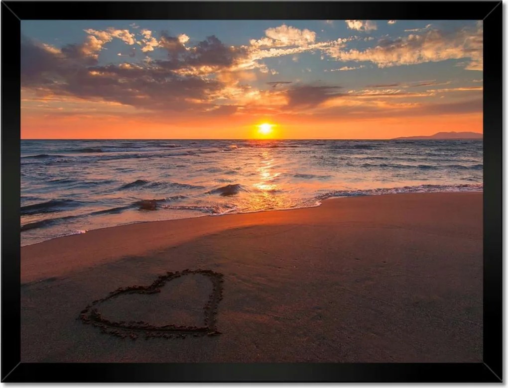 Poszterek keretben 40x30 Nőnap Ajándék Love