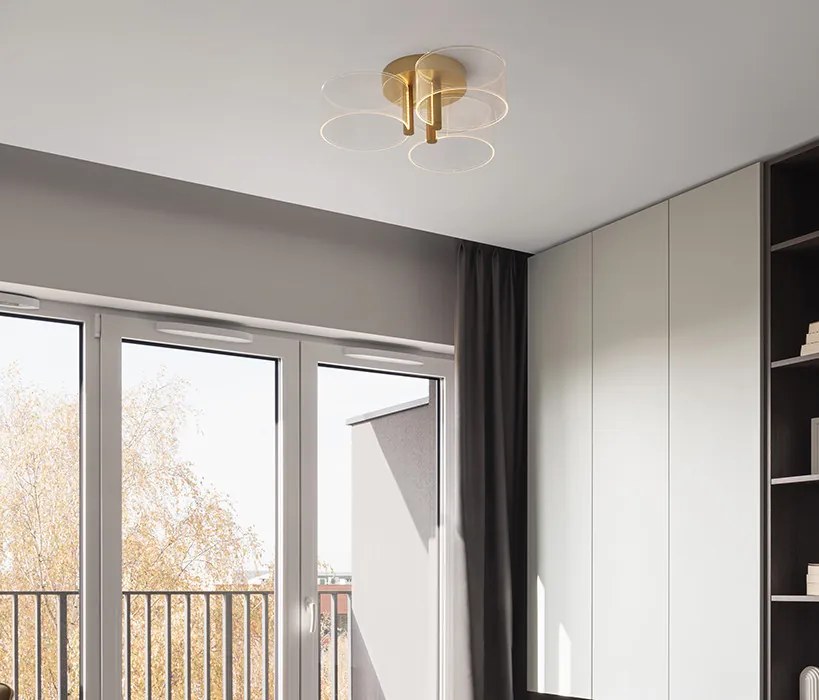 NOVALUCE 9756711 GATLIN Glamour Mennyezeti Lámpa LED IP20