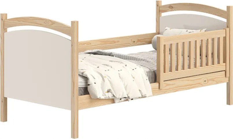 gyerekágy fából z tablica suchoscieralna Amely 80x190 Certyfikat - Limetka - Konec série