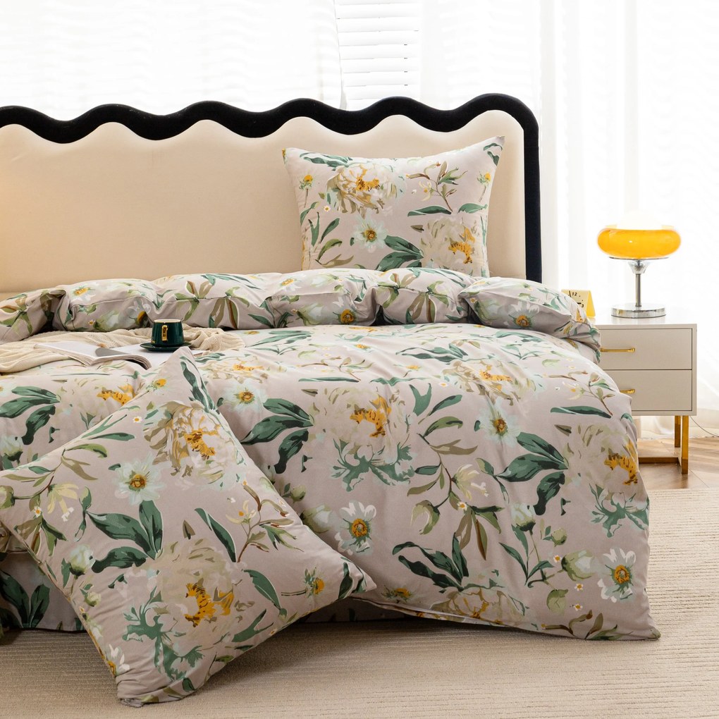 Mikroszálas ágyneműhuzat ELYSIA, világosszürke Ágyneműhuzat mérete: 70 x 80 cm | 140 x 200 cm