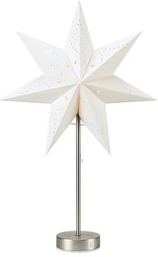 Markslöjd 705896 - LED Karácsonyi dekoráció MATHILDA LED/0,12W/3xAA fehér