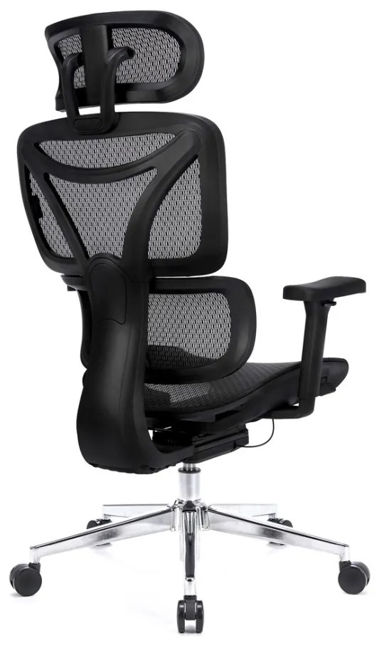 Professzionális irodai szék / forgószék / főnöki szék LVN System Control Pro fekete LV0656