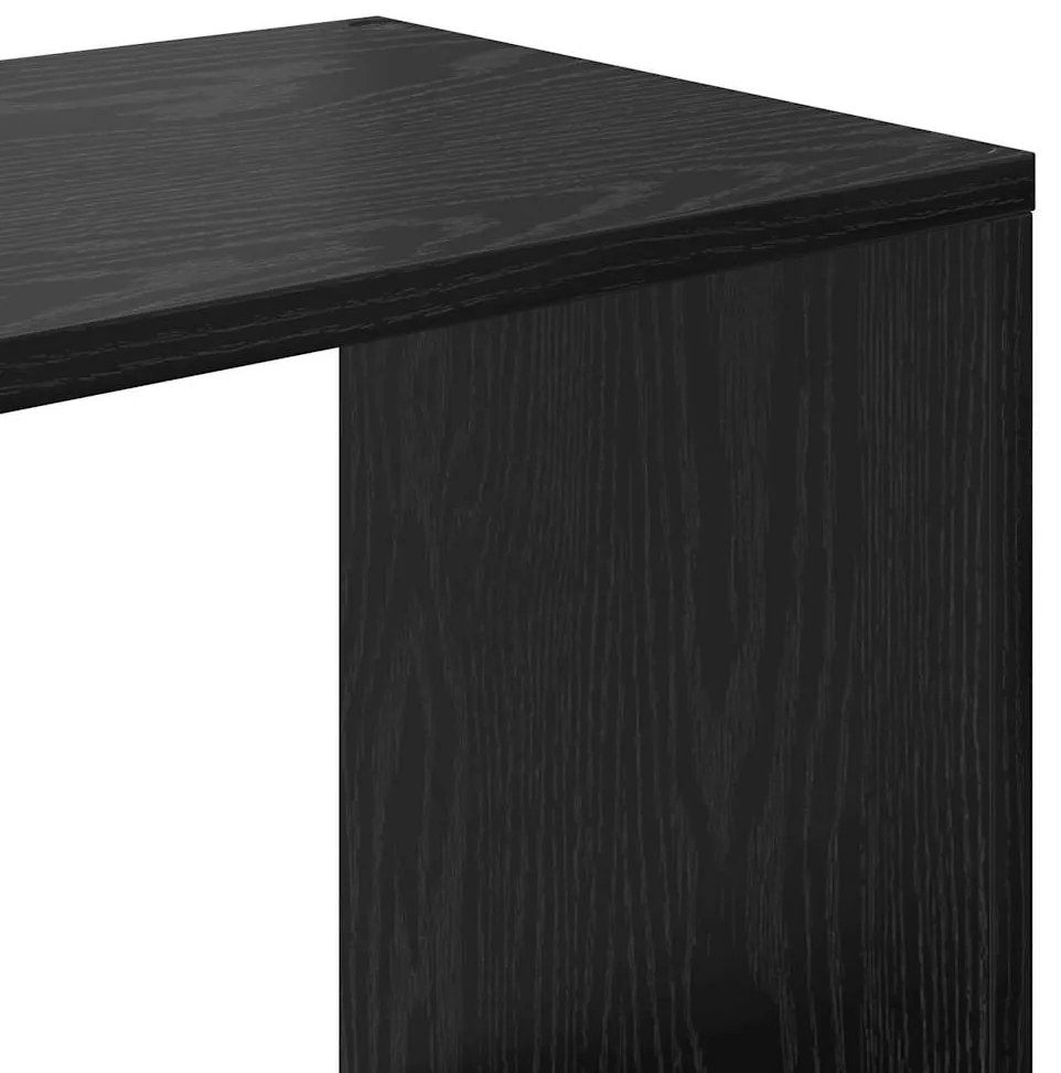 Könyvespolc Musta tammi 132 x 29 x 141.5 cm Faanyag
