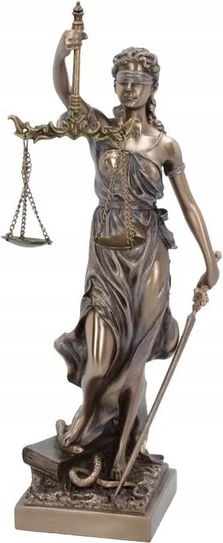 La Justicia figura (33 cm) Isteni Igazságosság Istennője
