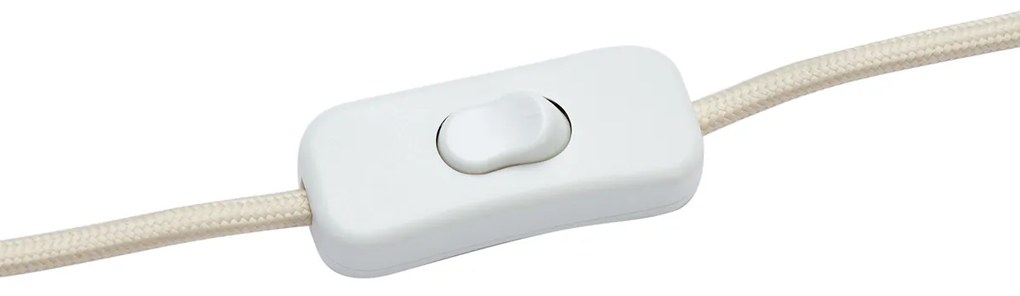 Japandi asztali lámpa bézs színben, vászonernyővel - Timo