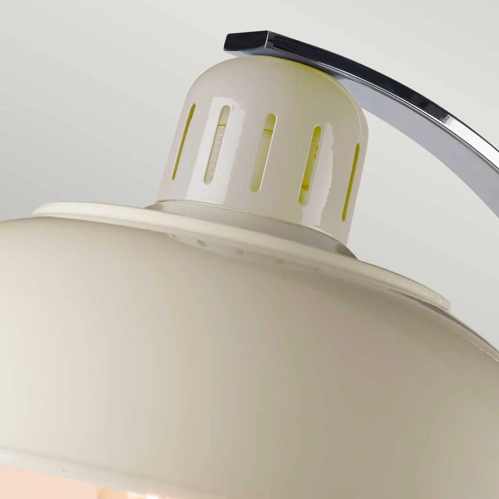 Elstead modern skandináv asztali lámpa franklin króm krém elsfranklin-cream