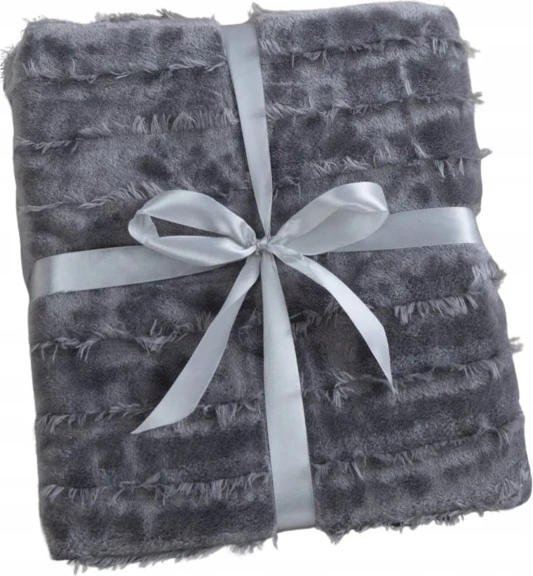 Puha, Meleg Takaró, Szálak Sötétszürke 150x200