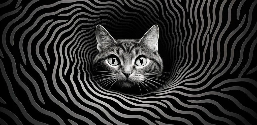 Poszter 91,3x44,5cm Hipnotizáló Macskaszem