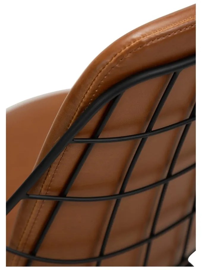 Sway barna műbőr étkezőszék - DAN-FORM Denmark