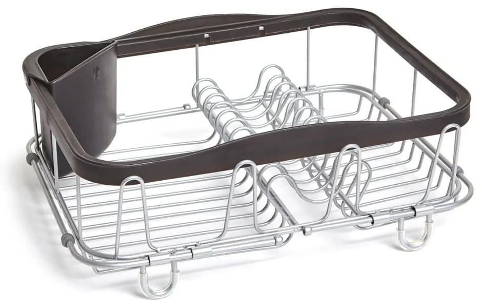 Fekete acél edényszárító 37x29 cm Sinkin – Umbra