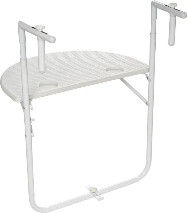 GARTHEN Kerti lógós asztal fehér