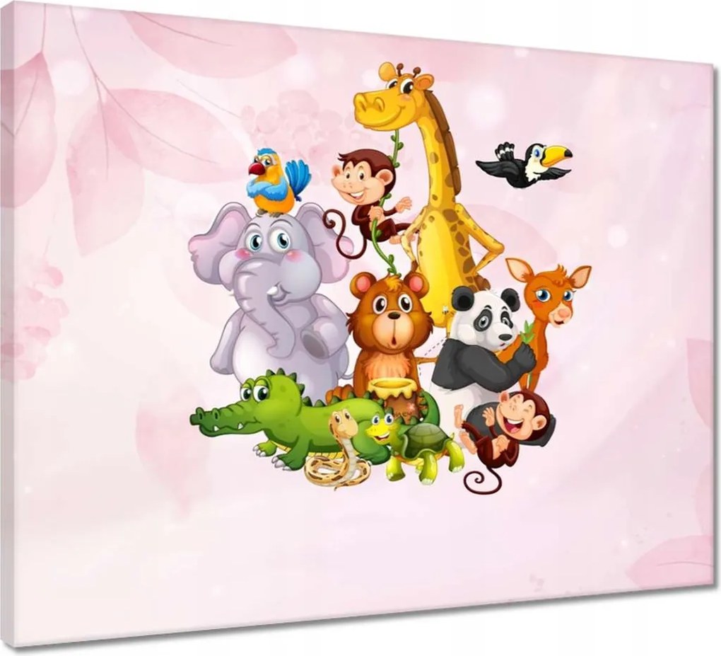 Vászonkép 50x40 Trópusi állatok