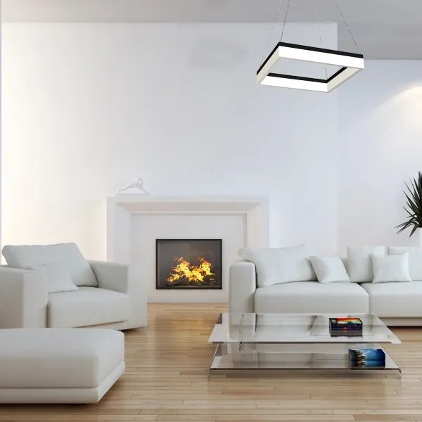 LED Csillár zsinóron NERO 1xLED/32W/230V