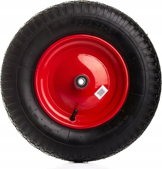 Talicskakerék Talicska Erős, Pumpált Gumibelsővel 4.80/4.00-8 Tengely