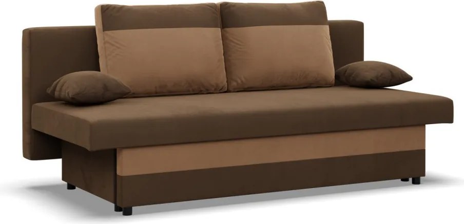 Sony kanapé, szövet anyag, hab töltet, barna