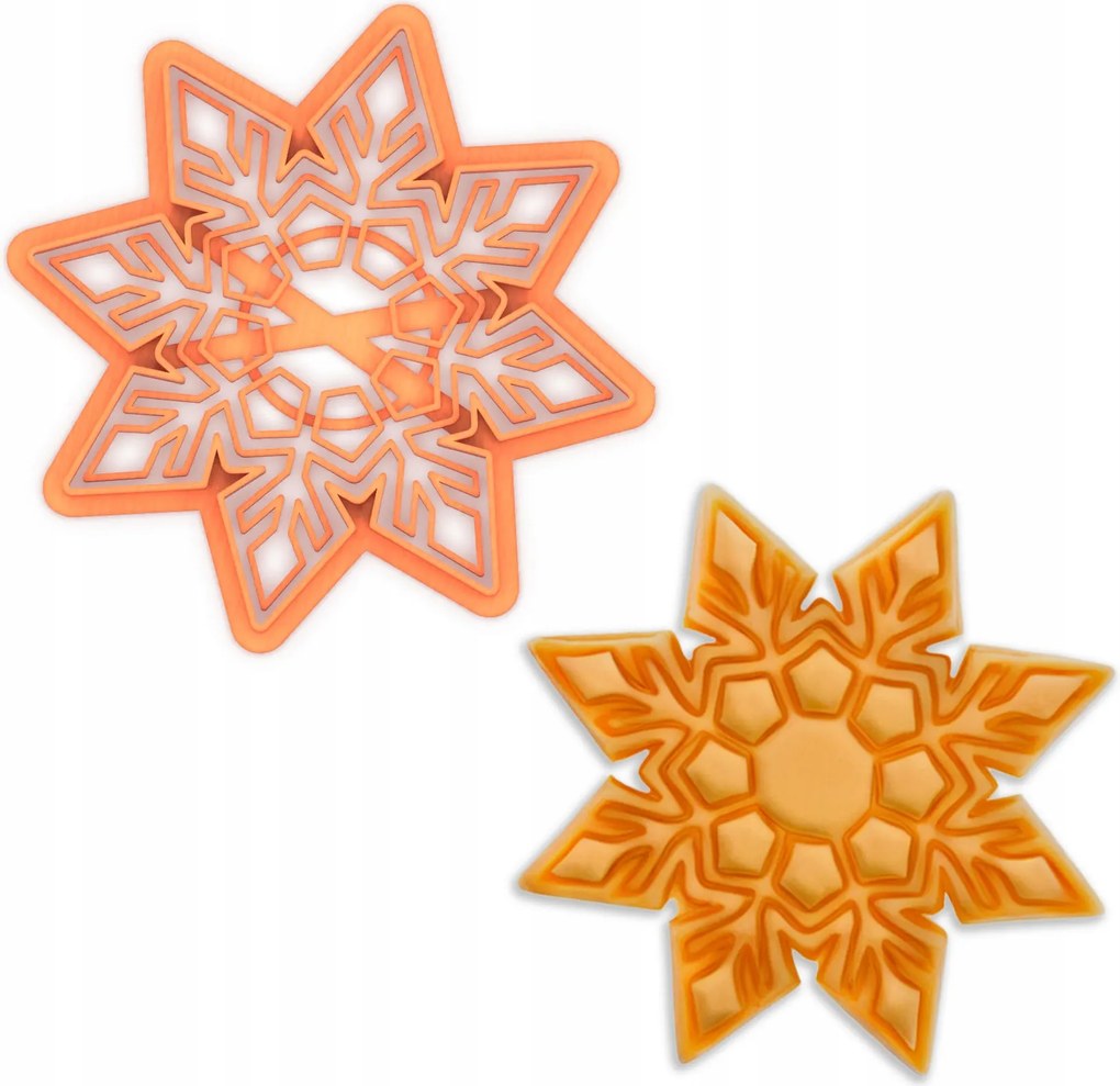 Prémium Mézeskalács forma Hópehely Tél Karácsony