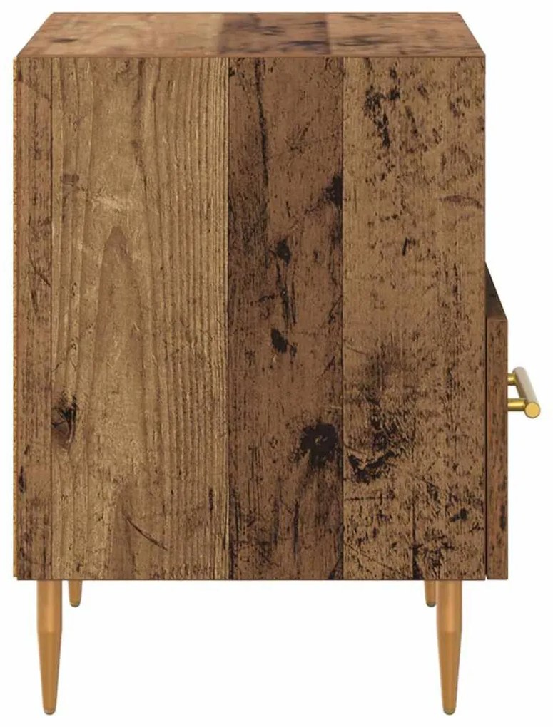 Éjjeli asztal fiókkal Barna 40 x 35 x 47.5 cm Faanyag