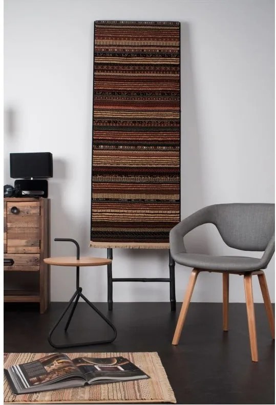 Nepal Dark mintás futószőnyeg, 67 x 245 cm - Zuiver