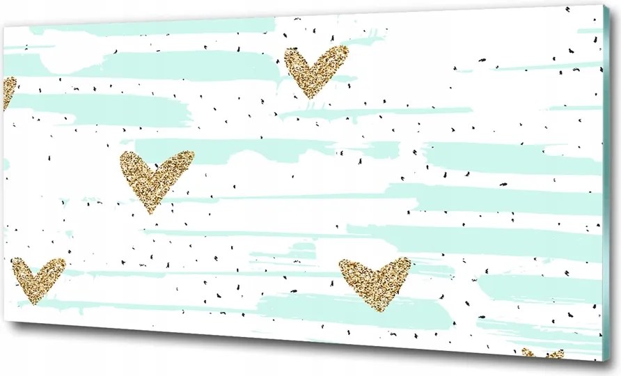 Fotótapéta üvegfalra Színes fák 100x70