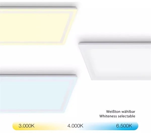 Telefunken 321706TF - LED RGB Dimmelhető panel LED/24W/230V 3000-6500K + távirányító