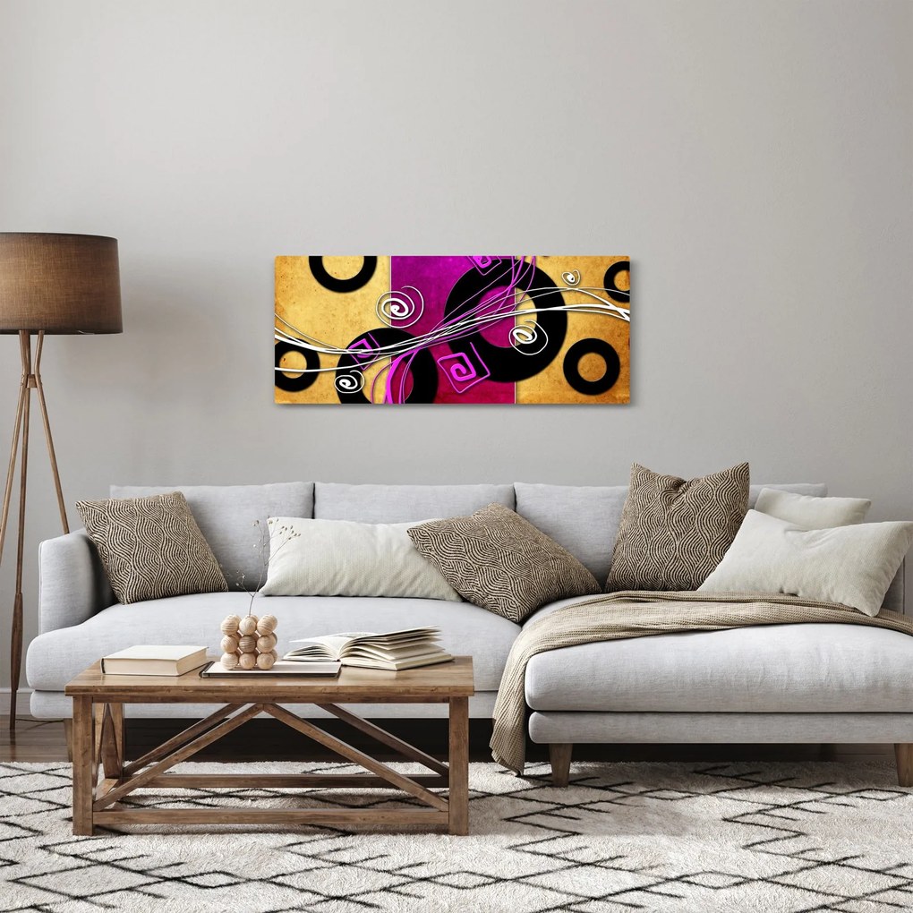 Az absztrakció képe (120x50 cm)