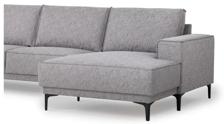 Világosszürke sarokkanapé (jobb oldali) Copenhagen – Scandic