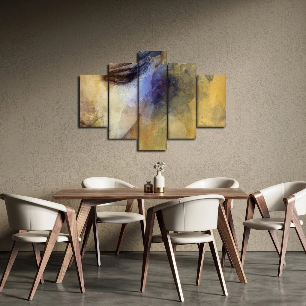 Kép - női portré, rajz (150x105 cm)