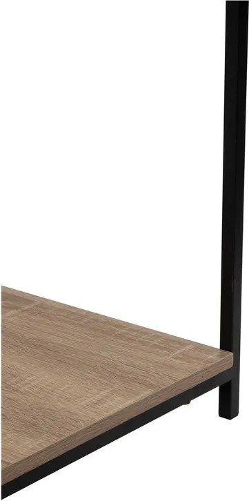 Fekete acél előszoba bútor 90x170x40 cm Aris – Bonami Essentials