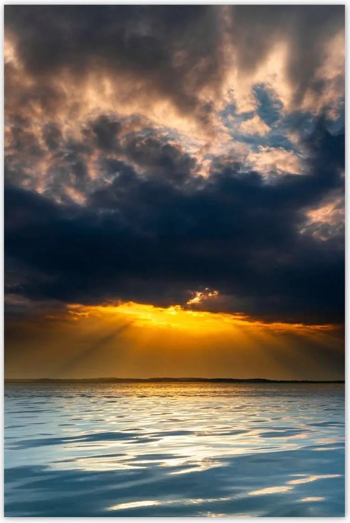 Poszterek 80x120 Tenger Napfelhők