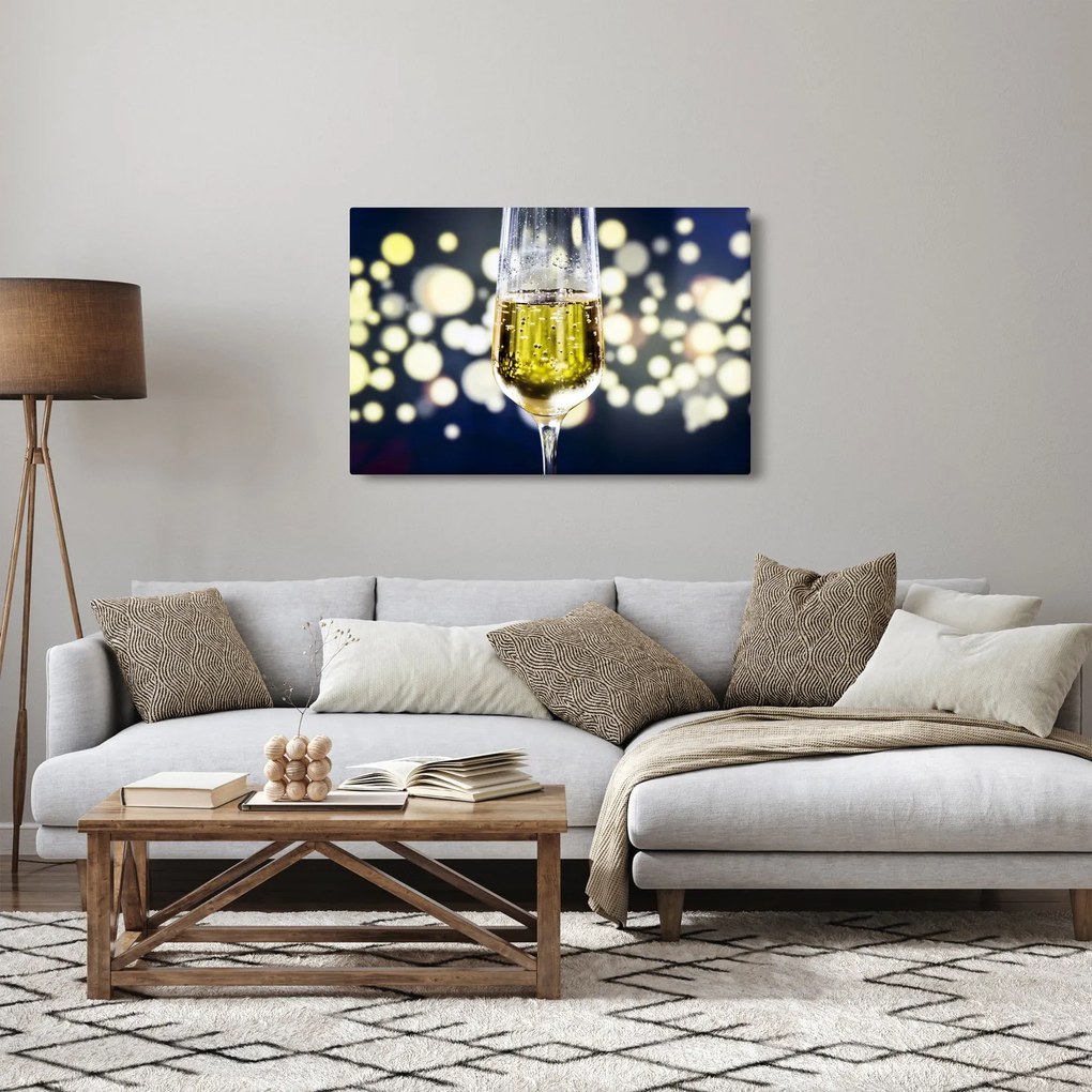 Pezsgő képe (90x60 cm)