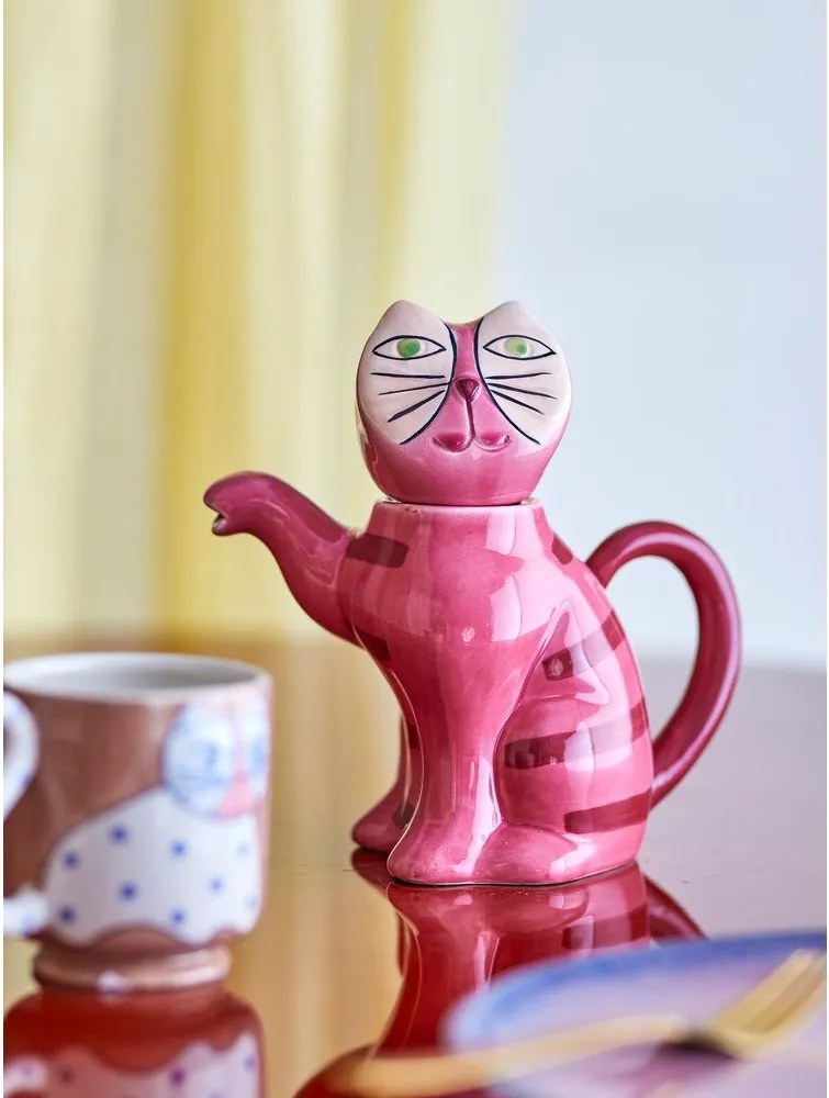 Rózsaszín kerámia teáskanna 500 ml Missy – Bloomingville