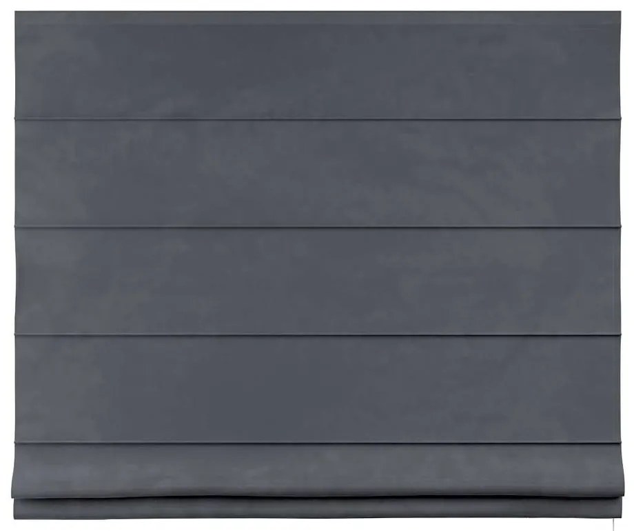 Szürke római roló 170x100 cm Posh Velvet - Yellow Tipi