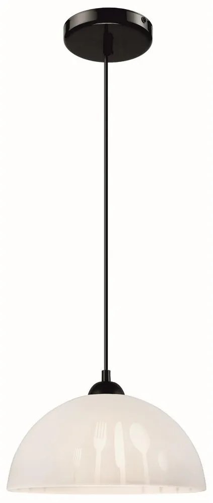 Csillár zsinóron 1xE27/60W/230V fehér