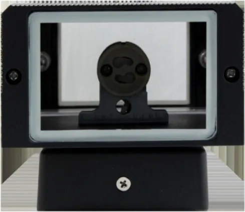 MasterLED INEZ Kerti oldalfalra helyezhető mély fekete lámpa