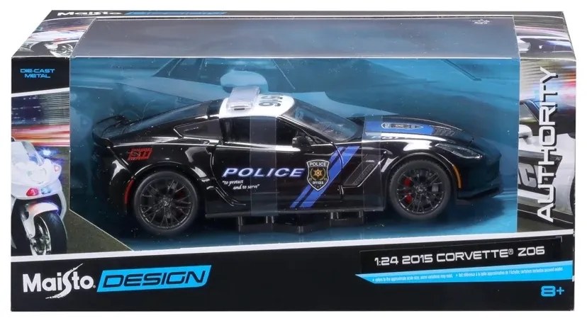 Maisto 32455-32516 - Design Authority, 2015Corvette Z06, 1:24