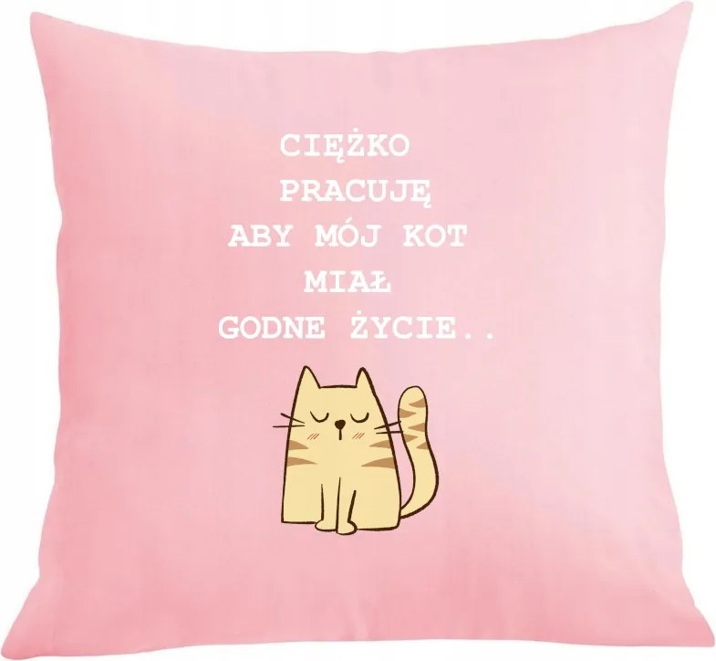 Párna párnahuzat, hogy macskámnak méltó élete legyen